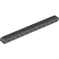 Lego rameno 1x13, tmavě modro šedá (4261932, 4522937)